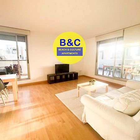 Beach & Culture Barcelona Port Forum Penthouse Apartment サン・アドリア・デ・ベソス エクステリア 写真