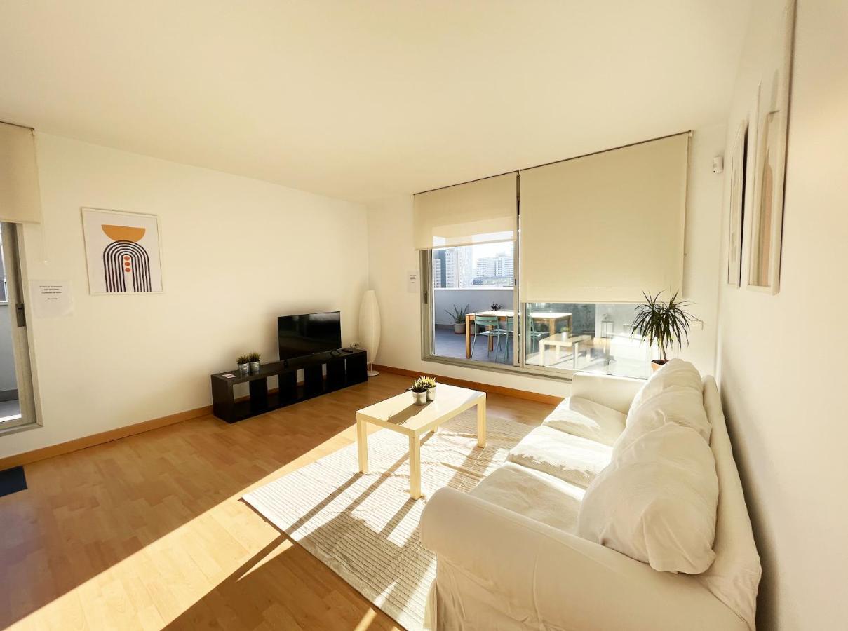 Beach & Culture Barcelona Port Forum Penthouse Apartment サン・アドリア・デ・ベソス エクステリア 写真